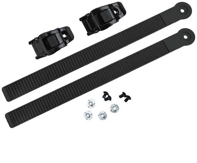 Main image of Snowboard Ankle Ladder Strap Binding Buckles, Nylon Replacement Parts with Screws for Snowboards Roller Skates Skating Boots (1 Pair)
