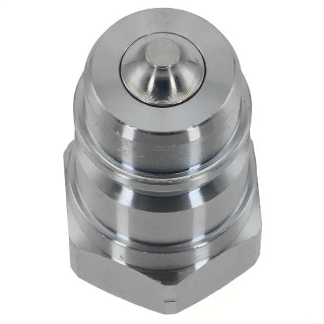 Alt view image 4 of 7 - NPT 1/2 Hydraulic Quick Connector, for iso 7241-A High Pressure Coupling, Carbon Steel Self-Locking Fitting For Agriculture & Industrial Machinery, Male/Female, 40MPa(Male)