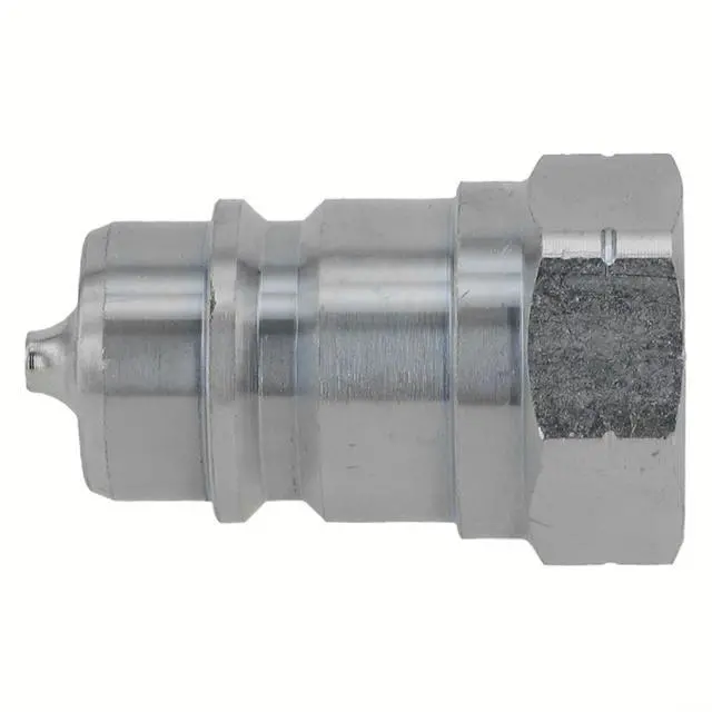 Alt view image 7 of 7 - NPT 1/2 Hydraulic Quick Connector, for iso 7241-A High Pressure Coupling, Carbon Steel Self-Locking Fitting For Agriculture & Industrial Machinery, Male/Female, 40MPa(Male)