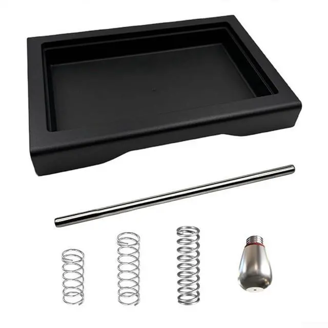 Alt view image 5 of 7 - Low Profile Drip Tray, Classic Pro With 6 9 12 Bar OPV Springs And Single Hole Steam Tip ABS Construction,For Espresso Brewing For Coffee Scale And Cup Space(D)