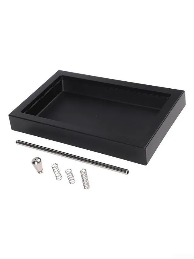 Alt view image 6 of 7 - Low Profile Drip Tray, Classic Pro With 6 9 12 Bar OPV Springs And Single Hole Steam Tip ABS Construction,For Espresso Brewing For Coffee Scale And Cup Space(D)