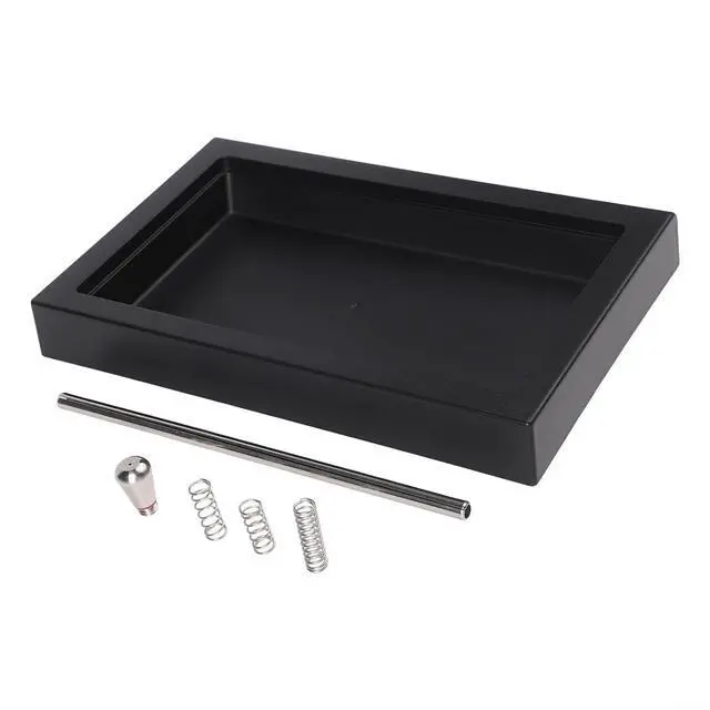 Alt view image 4 of 7 - Low Profile Drip Tray, Classic Pro With 6 9 12 Bar OPV Springs And Single Hole Steam Tip ABS Construction,For Espresso Brewing For Coffee Scale And Cup Space(D)