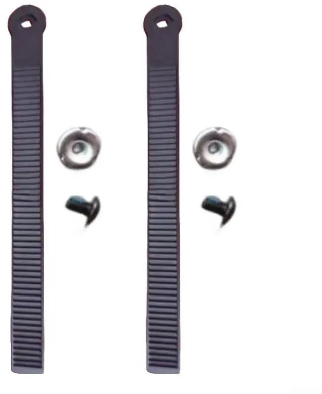 Main image of Snowboard Ankle Ladder Strap Binding Buckles, Nylon Replacement Parts with Screws for Snowboards Roller Skates Skating Boots (1 Pair)
