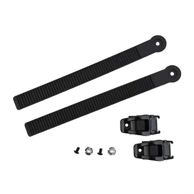 Alt view image 3 of 7 - Snowboard Ankle Ladder Strap Binding Buckles, Nylon Replacement Parts with Screws for Snowboards Roller Skates Skating Boots (1 Pair)