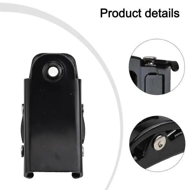 Alt view image 5 of 7 - Snowboard Ankle Ladder Strap Binding Buckles, Nylon Replacement Parts with Screws for Snowboards Roller Skates Skating Boots (1 Pair)
