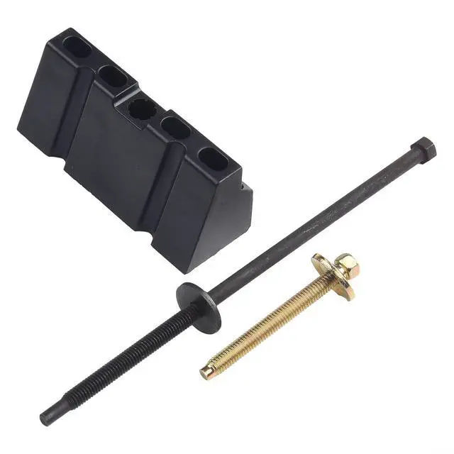 Alt view image 7 of 7 - For Battery Hold Down Kit F-150 F-250 F-350 E-150 E-250 E-350 Super Duty, Replace Part# 00588, 3-Piece Metal Plastic Clamp Set