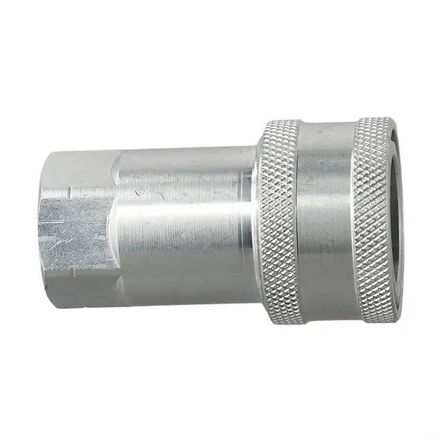 Alt view image 5 of 7 - NPT 1/2 Hydraulic Quick Connector, for iso 7241-A High Pressure Coupling, Carbon Steel Self-Locking Fitting For Agriculture & Industrial Machinery, Male/Female, 40MPa(Female)