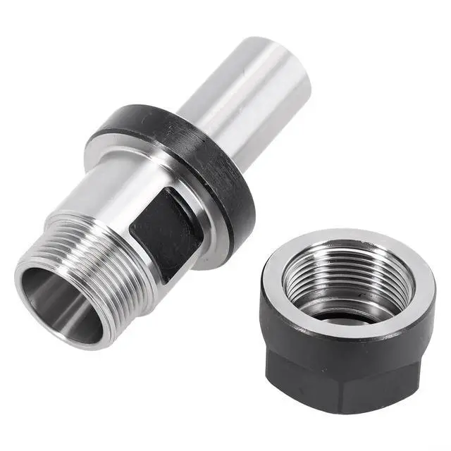 Alt view image 5 of 7 - ER20 Collet Chuck For TTS 3/4" Straight Shank, 1.38" Gage Length, 0.0003" TIR, 3/16-1/2" Clamping Range, 12000 RPM Max Balance, CNC Tool Holder