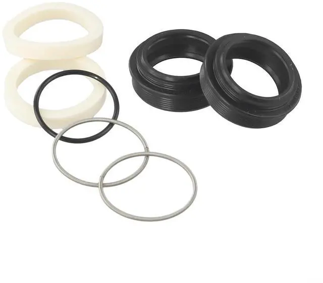 Main image of Bicycle Fork Seal Kit 30-40mm,for FOX for ROCKSHOX for MANITOU for SUNTOUR,Rubber Dust Wiper Oil Seals with Sponges and Springs for MTB Suspension Repair (30x42mm)