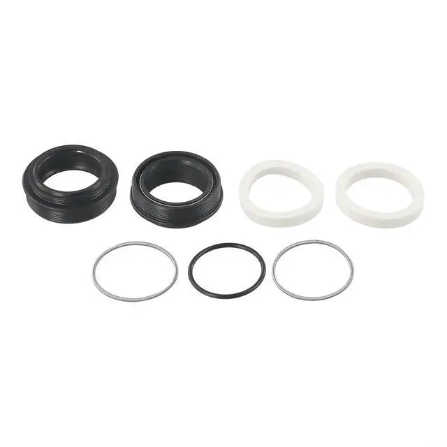 Alt view image 5 of 7 - Bicycle Fork Seal Kit 30-40mm,for FOX for ROCKSHOX for MANITOU for SUNTOUR,Rubber Dust Wiper Oil Seals with Sponges and Springs for MTB Suspension Repair (30x42mm)