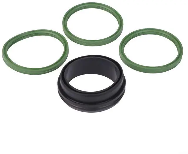 Main image of 4X Turbo Intercooler Seal Kit O-Ring Gasket Compatible with for bmw 3 5 7 X3 X5 X6 Replace 11617801222 11617790547