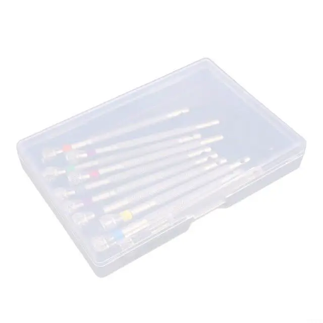 Alt view image 3 of 6 - Watchmaker Screwdriver Set, 10pcs Screwdriver Kit for Watch, Glasses, Jewelry Repair, 0.6-2.0mm, Stainless Steel