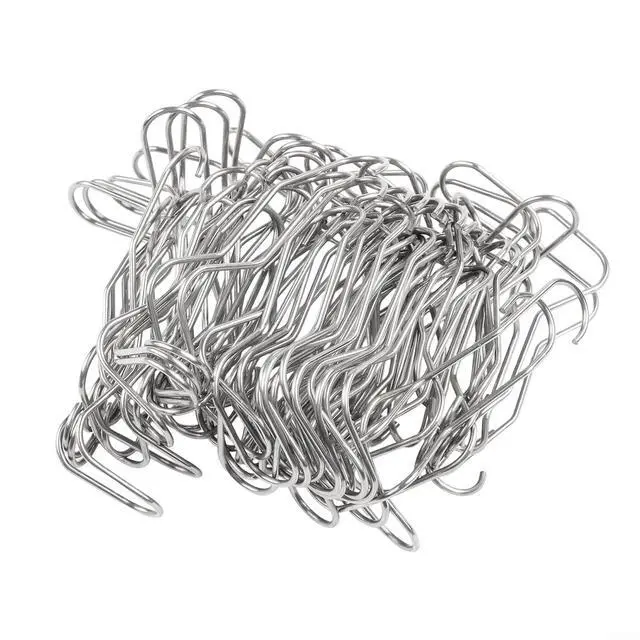 Alt view image 3 of 7 - 50 Pcs Plant Rod Connectors Metal Trellis Stakes Connection Buckles,For Fixing Plant Stands Garden Supports Silver 11Mm 16Mm 20Mm Sizes(20mm)