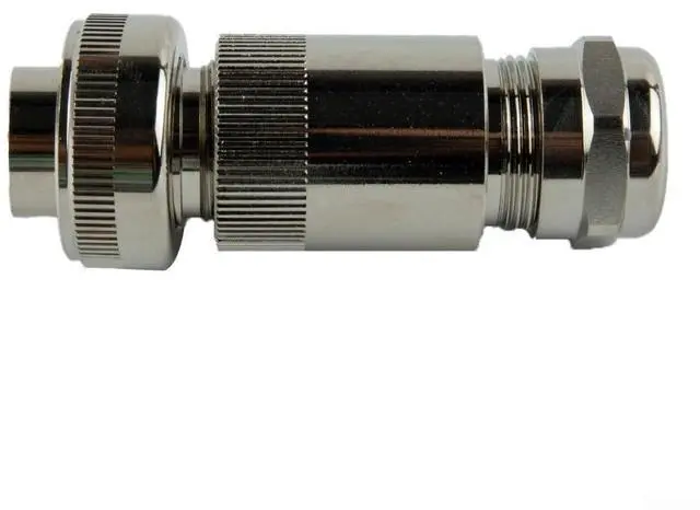 Alt view image 6 of 7 - 7-Pin Proportional Valve Connector For Rexroth Moog for PARKER Atos, Full Metal Female C14G-A-S7, DIN EN175201-804 IP67 Hydraulic Solenoid