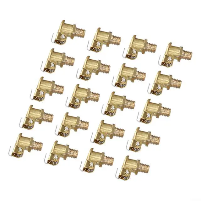 Alt view image 2 of 6 - Brass Grease Cup Oiler with Spring Flip Cap, M6x1mm Thread, for Hit Miss Engine, 20pcs