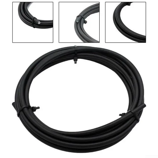 Alt view image 5 of 7 - 3 Meter Brake Hose Kit Compatible with, A2/A4, Comp/Pro, Rubber Replacement Line Tube with Oil Needles