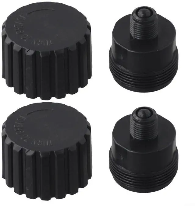 Main image of Grease Cup Kit 2133 Valve, Compatible with Gray 2-Way and 3-Way Pool Valves,Plastic Oil Cup Set for Easy Installation and Maintenance, 2-Pack(2-piece set)
