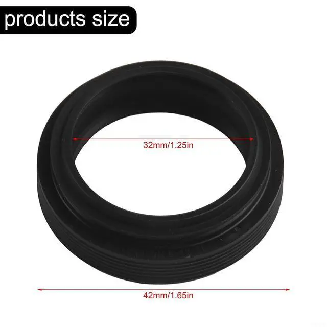 Alt view image 5 of 7 - Bicycle Fork Seal Kit 30-40mm,for FOX for ROCKSHOX for MANITOU for SUNTOUR,Rubber Dust Wiper Oil Seals with Sponges and Springs for MTB Suspension Repair (34x44mm)