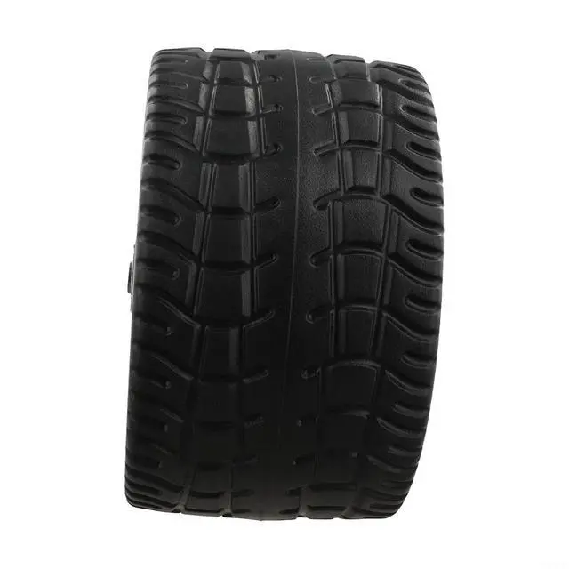 Alt view image 2 of 7 - 6" Wagon Replacement Wheel with Double Bearings,All-Terrain PU Tire for Folding Cart,4.1" Center Distance, Heavy Duty Garden Utility Wheel