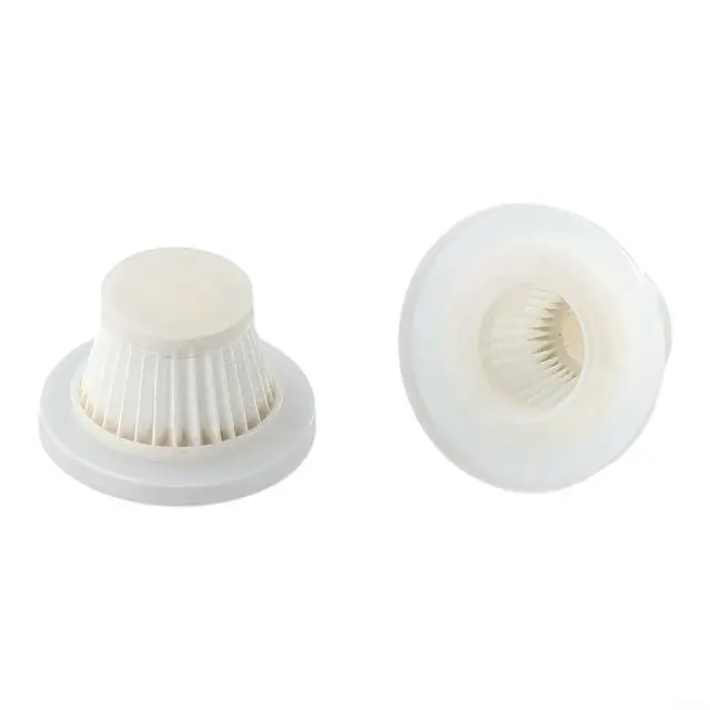 Alt view image 4 of 7 - For Car Vacuum Cleaner Filter Replacement, High Efficiency Filtration Element, Portable Cordless Unit Accessory, for Easy Install Maintenance Part, 1 Pack(5pcs)