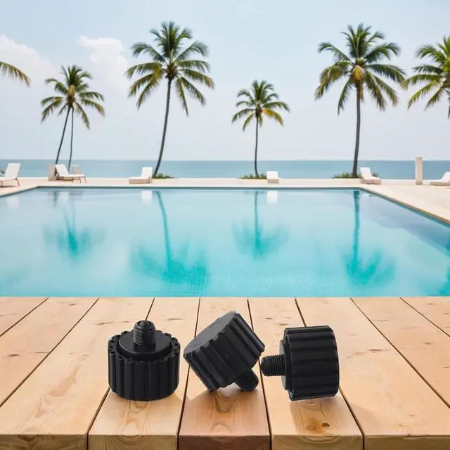 Alt view image 3 of 7 - Grease Cup Kit 2133 Valve, Compatible with Gray 2-Way and 3-Way Pool Valves,Plastic Oil Cup Set for Easy Installation and Maintenance, 2-Pack(2-piece set)