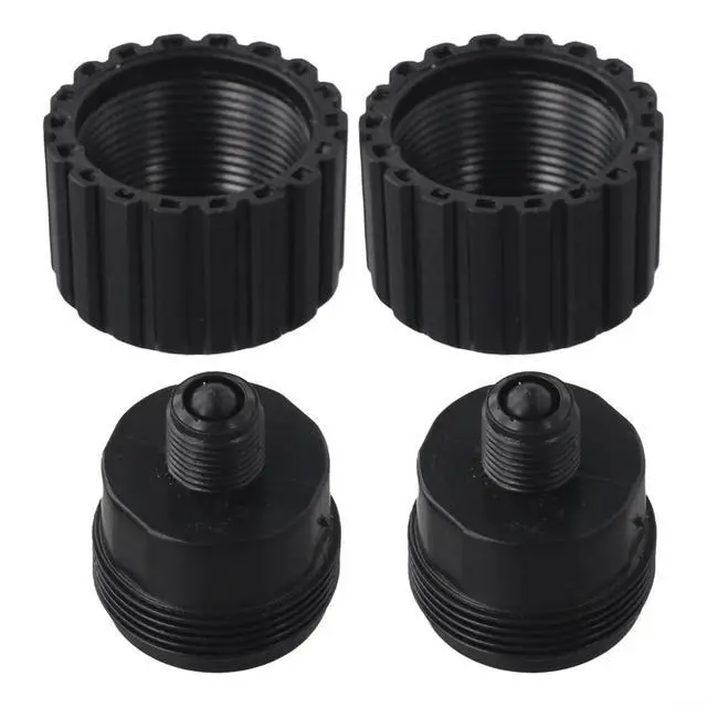 Alt view image 6 of 7 - Grease Cup Kit 2133 Valve, Compatible with Gray 2-Way and 3-Way Pool Valves,Plastic Oil Cup Set for Easy Installation and Maintenance, 2-Pack(2-piece set)