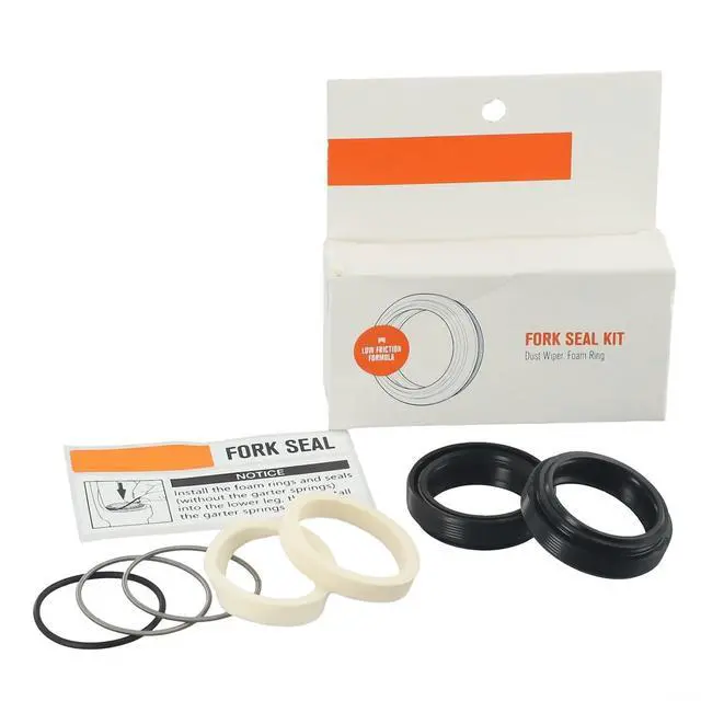 Alt view image 4 of 7 - Bicycle Fork Seal Kit 30-40mm,for FOX for ROCKSHOX for MANITOU for SUNTOUR,Rubber Dust Wiper Oil Seals with Sponges and Springs for MTB Suspension Repair (35x45mm)