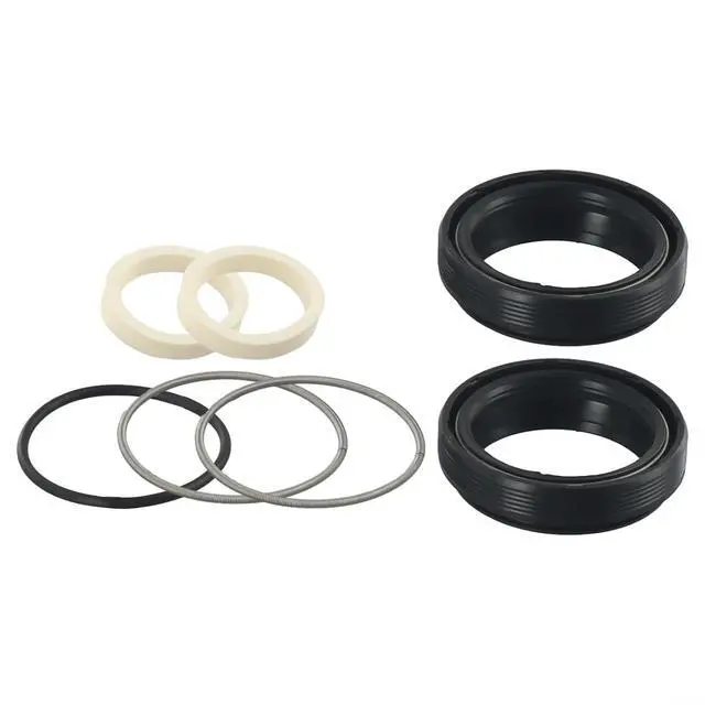 Alt view image 5 of 7 - Bicycle Fork Seal Kit 30-40mm,for FOX for ROCKSHOX for MANITOU for SUNTOUR,Rubber Dust Wiper Oil Seals with Sponges and Springs for MTB Suspension Repair (35x45mm)