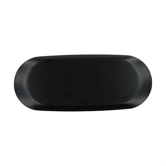 Alt view image 4 of 7 - Stainless Steel Trinket Tray 9X3.8 Inch Oval Serving Plate For Jewelry Fruit Dessert Decor Storage Dish Kitchen Bathroom Vanity Silver(Black)