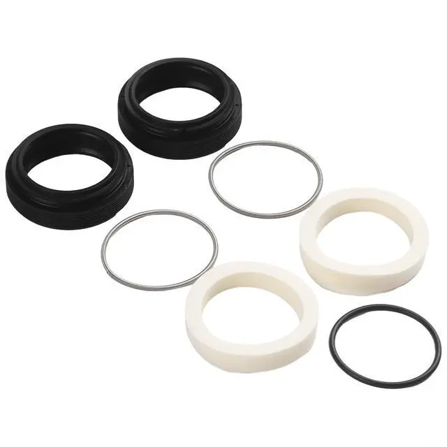 Alt view image 6 of 7 - Bicycle Fork Seal Kit 30-40mm,for FOX for ROCKSHOX for MANITOU for SUNTOUR,Rubber Dust Wiper Oil Seals with Sponges and Springs for MTB Suspension Repair (34x44mm)