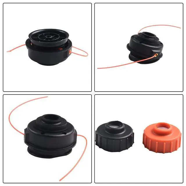 Alt view image 5 of 7 - Trimmer/Head for Craftsman WC205 WC215 WC2200 WS205 WS210 WS215 WS2200 String Trimmer,Replacement Part with Two Bump Knob