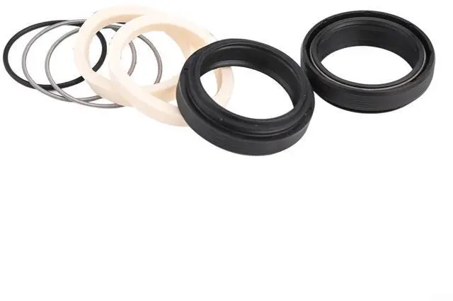 Main image of Bicycle Fork Seal Kit 30-40mm,for FOX for ROCKSHOX for MANITOU for SUNTOUR,Rubber Dust Wiper Oil Seals with Sponges and Springs for MTB Suspension Repair (36x46mm)