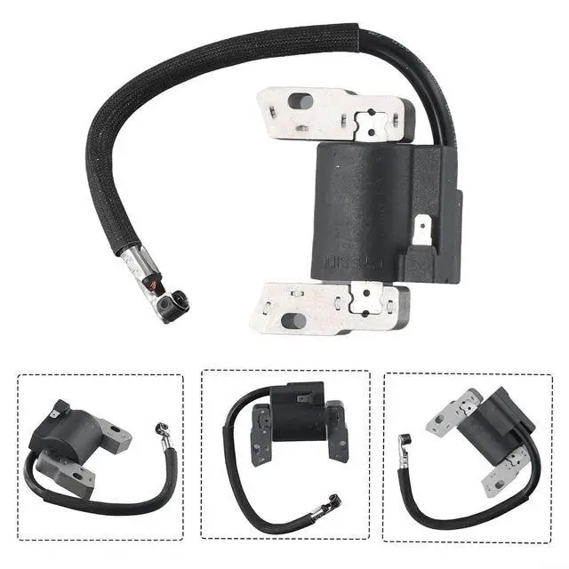 Alt view image 5 of 7 - For Ignition Coil Compatible with 625e 625ex 650 675 7.00 725 Series Lawn Mower Engine Parts Replace 802574 590454 493237 799831 790817 692605 Garden Equipment Outdoor Tool