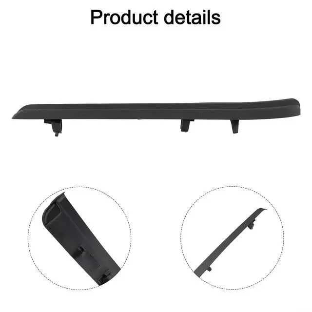 Alt view image 5 of 7 - Right Front Windshield Molding GJ5Z78018A16AB Compatible With Escape 2017-2019 Plastic Direct Replacement Cowl End Seal