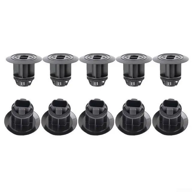Alt view image 5 of 7 - Rocker Moulding Retainer With Sealer 9046722015 Replacement Part Set 10 Pieces For Avalon Corolla Prius