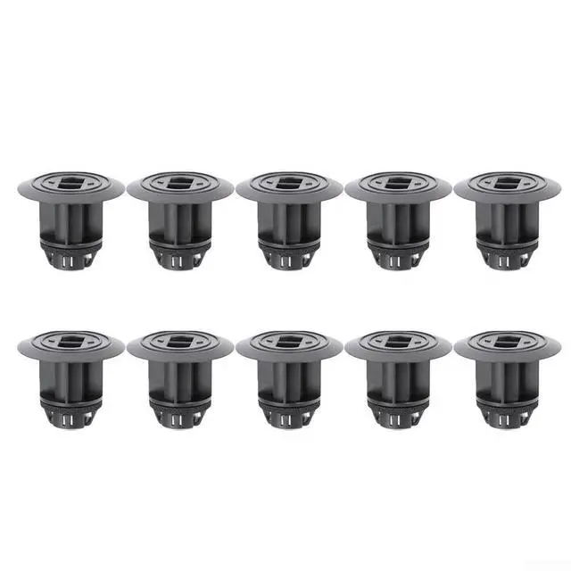 Alt view image 6 of 7 - Rocker Moulding Retainer With Sealer 9046722015 Replacement Part Set 10 Pieces For Avalon Corolla Prius