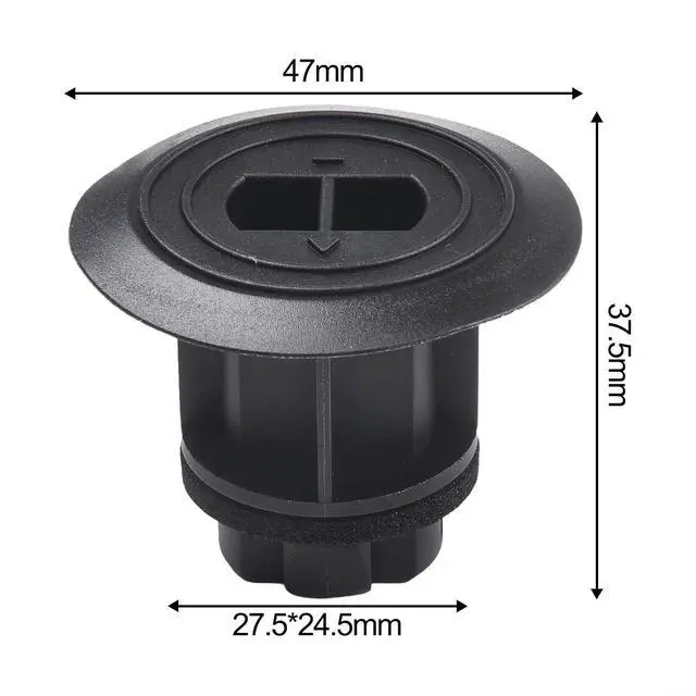 Alt view image 3 of 7 - Rocker Moulding Retainer With Sealer 9046722015 Replacement Part Set 10 Pieces For Avalon Corolla Prius