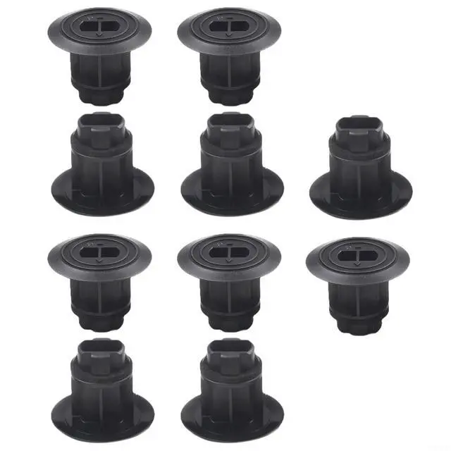Alt view image 7 of 7 - Rocker Moulding Retainer With Sealer 9046722015 Replacement Part Set 10 Pieces For Avalon Corolla Prius