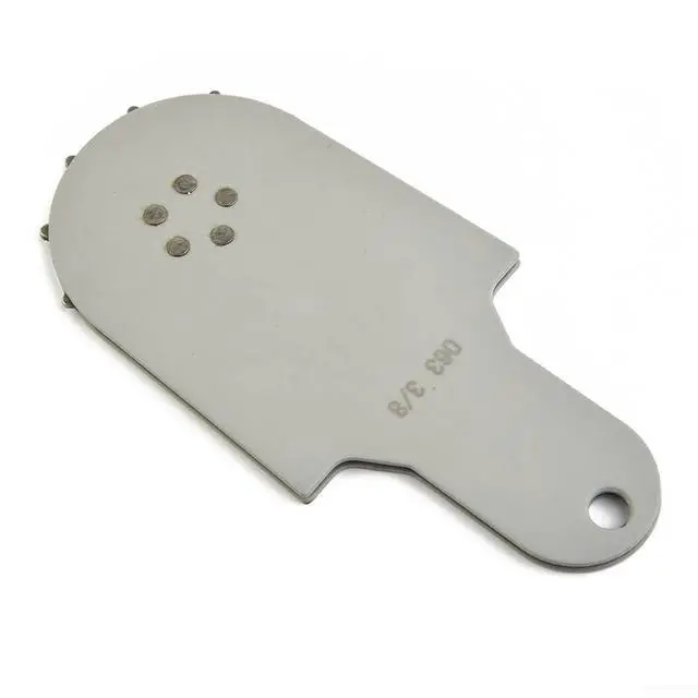Alt view image 5 of 7 - 30853 Sprocket Nose Tip 3/8 Inch Pitch Replaceable End for .050 .058 .063 Gauge Guide Bars Chainsaw Accessories