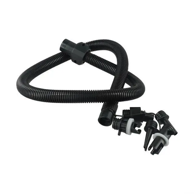 Alt view image 2 of 7 - Air Pump Inflatable Tube Kit with 6 Nozzles for HT-781/HT-782/HT-790/HT-792, 3.3ft Hose Adaptor for Kayak Boat Raft Electric Pump