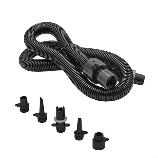 Alt view image 5 of 7 - Air Pump Inflatable Tube Kit with 6 Nozzles for HT-781/HT-782/HT-790/HT-792, 3.3ft Hose Adaptor for Kayak Boat Raft Electric Pump