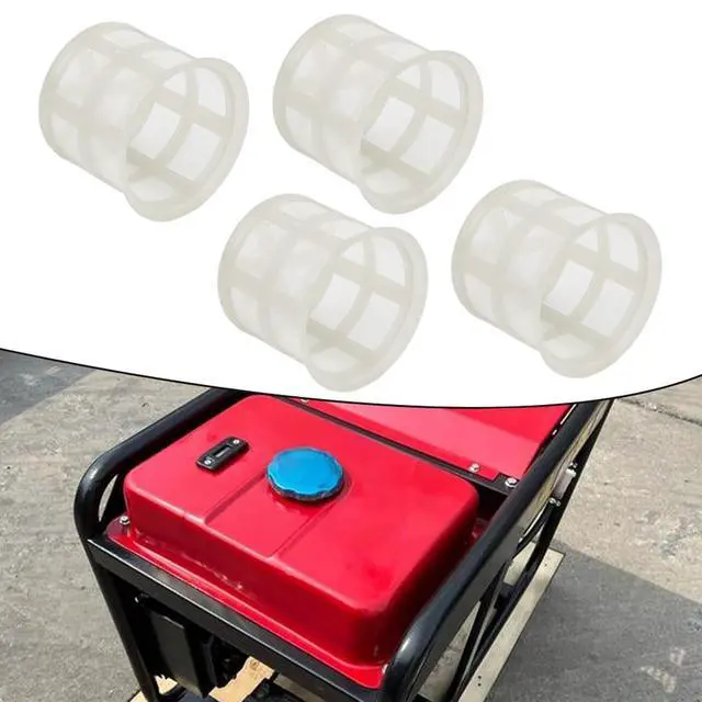 Alt view image 5 of 7 - 4 Pack Fuel Filter Screen Replacement And Generators Part 17672-899-000 Plastic Mesh Filters Clean Particles for Easy Install Generator Parts