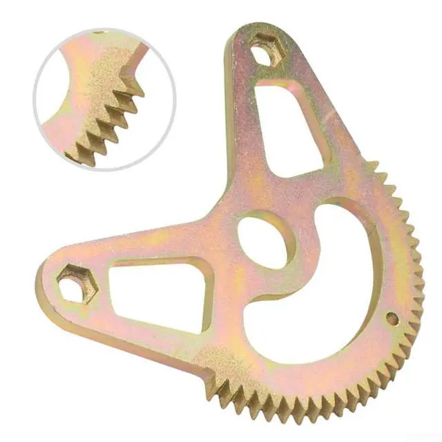 Alt view image 2 of 7 - Steering Sector Gear 717-05225C,Compatible With Models 247273340 247270381 247270481 Lawn Mower,Replacement Part Metal