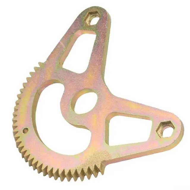 Alt view image 3 of 7 - Steering Sector Gear 717-05225C,Compatible With Models 247273340 247270381 247270481 Lawn Mower,Replacement Part Metal