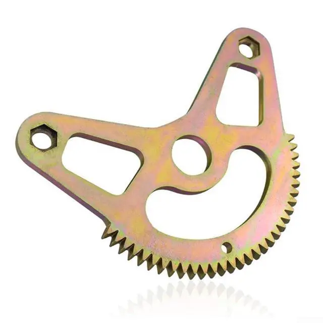 Alt view image 4 of 7 - Steering Sector Gear 717-05225C,Compatible With Models 247273340 247270381 247270481 Lawn Mower,Replacement Part Metal