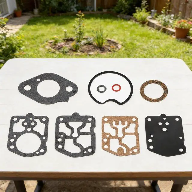 Alt view image 4 of 7 - Carburetor Rebuild Kit 40HP 45HP 50HP Outboard Motors Includes Paper Gaskets Compatible With Parts 1395-9024 18-7215 To Restore Fuel Efficiency And Power(2 set)