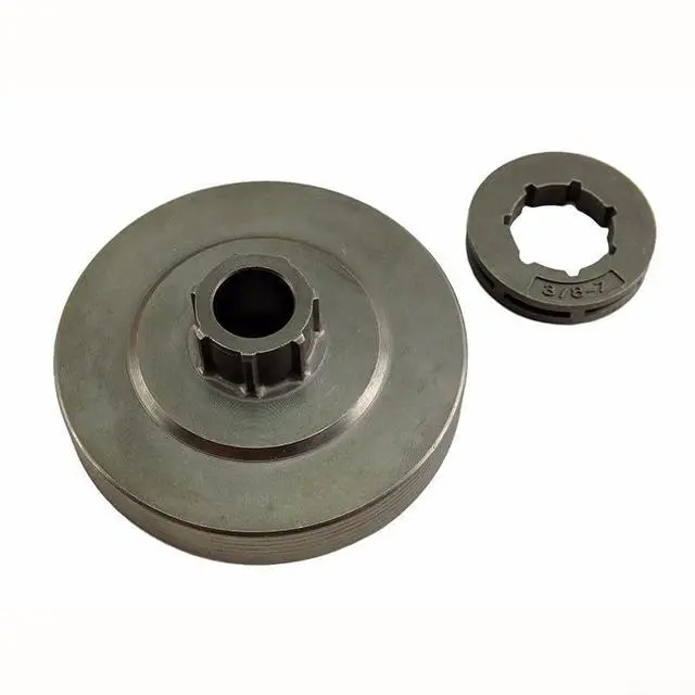 Alt view image 3 of 3 - Clutch Rim Sprocket Drum 3/8" 7T for Chinese Chainsaw 4500 5200 5800 45CC 52CC 58CC