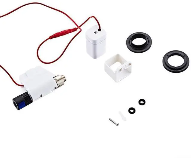 Main image of Smart Induction Sensor Faucet Touch Controller for Kitchen Sink, Hands-Free Operation with Battery Box, for Most Faucets, White(Without Wire)