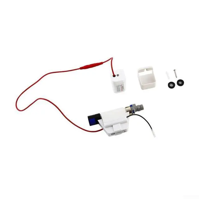Alt view image 2 of 7 - Smart Induction Sensor Faucet Touch Controller for Kitchen Sink, Hands-Free Operation with Battery Box, for Most Faucets, White(With Wire)