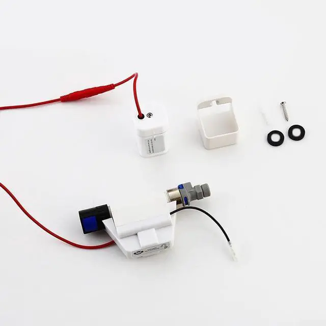 Alt view image 5 of 7 - Smart Induction Sensor Faucet Touch Controller for Kitchen Sink, Hands-Free Operation with Battery Box, for Most Faucets, White(With Wire)